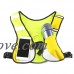 OSOPOLA Reflective Running Vest High Visibility Safety Cycling Running Dog Walking Vest Men Women with 3 Pockets for Phone  Water Bottle  Sporting Accessories - B072KMCFG2